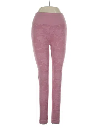 Pre-owned Gymshark Casual Pants In Pink