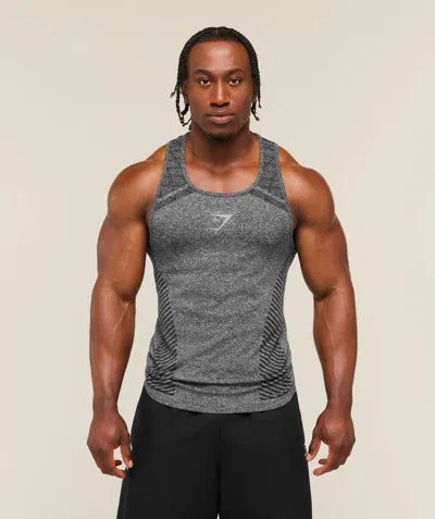 Gymshark Devant Seamless Tank In Gray