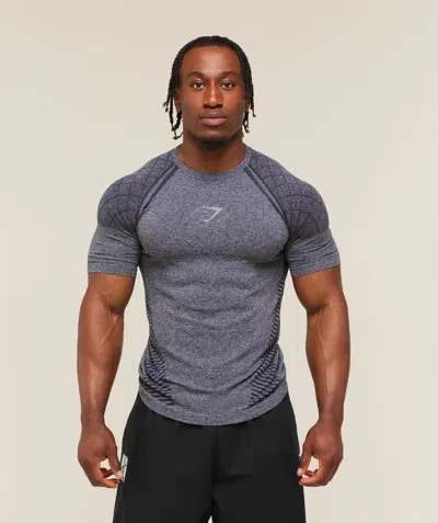 Gymshark Devant Seamless T-shirt In Gray