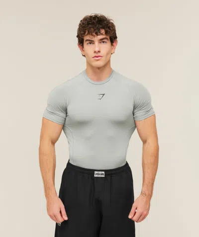 Gymshark Element Baselayer T-shirt In Gray