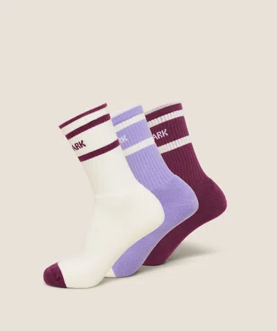 Gymshark Essentials Crew Sock 3pk In Multi