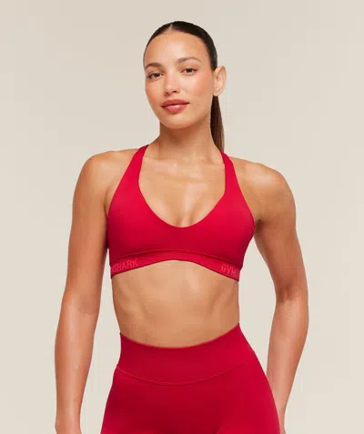 Gymshark Flex V4 Sports Bra In Red