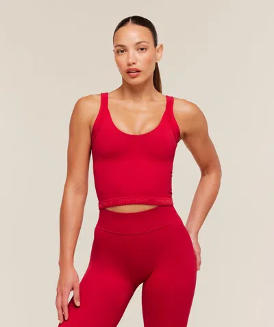 Gymshark Flex V4 Tank Top In Red