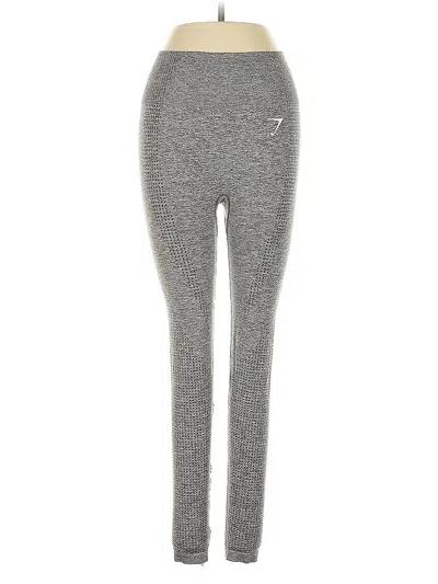 Pre-owned Gymshark Leggings In Gray