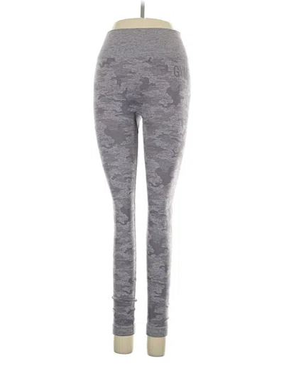 Pre-owned Gymshark Leggings In Gray