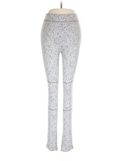Pre-owned Gymshark Leggings In Silver