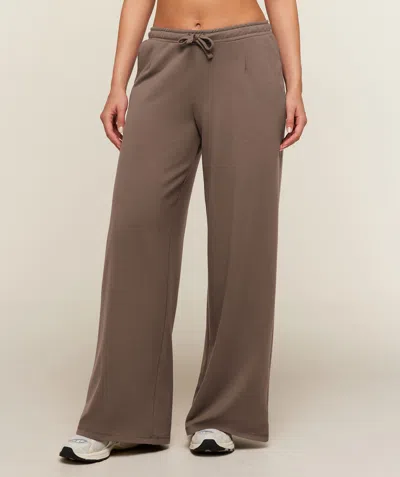 Gymshark Lightweight Wide Leg Pants Regular In Brown