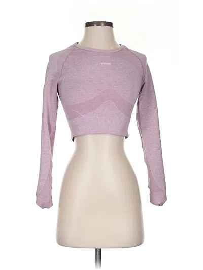 Pre-owned Gymshark Long Sleeve T-shirt In Pink