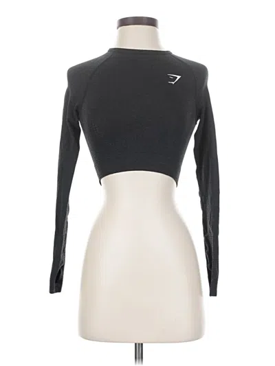 Pre-owned Gymshark Long Sleeve T-shirt In Gray