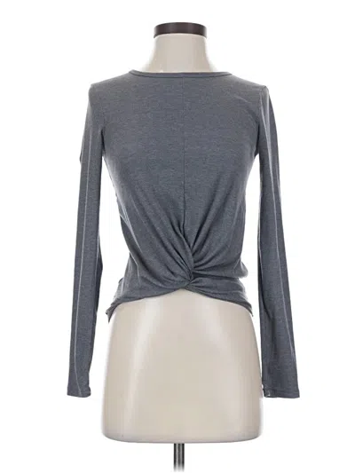 Pre-owned Gymshark Long Sleeve T-shirt In Gray