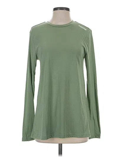 Pre-owned Gymshark Long Sleeve T-shirt In Green