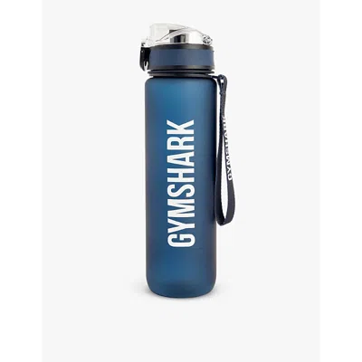 Gymshark Mens Gs Navy Branded Plastic Sports Bottle