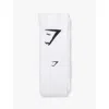 Gymshark Mens Gs White Pack Of Three Cotton-blend Socks In Gs White