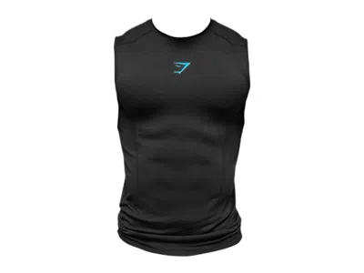 Pre-owned Gymshark Men's  Onyx Midnight 5.0 Tank In Black