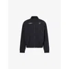 Gymshark Mens Gs Black Condition Club Long-sleeve Nylon Blend Track Jacket In Black