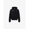 Gymshark Mens  Conditioning Club Logo-print Cotton-blend Hoodie In Black