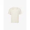 Gymshark Mens Gs Pebble Grey Conditioning Club Oversized Jersey T-shirt Xxl In White
