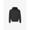 Gymshark Mens Shark Attack Relaxed-fit Cotton-jersey Hoody Gs Black In Gs Black