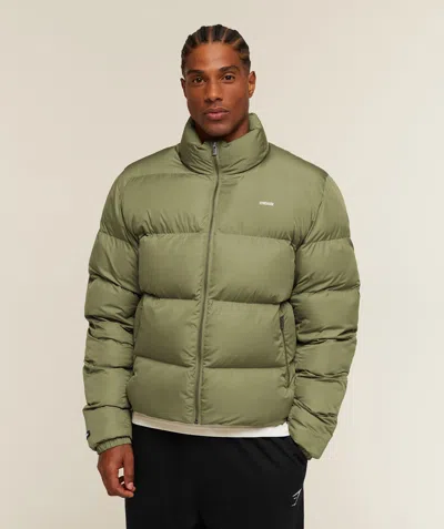 Gymshark Puffer Jacket In Green
