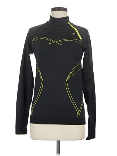 Pre-owned Gymshark Pullover Sweater In Black
