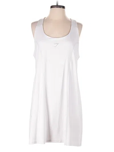 Pre-owned Gymshark Romper In White