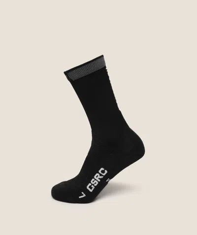 Gymshark Running Elite Crew Sock Single In Black