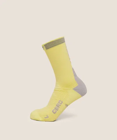 Gymshark Running Elite Crew Sock Single In Yellow
