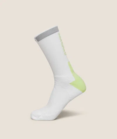 Gymshark Running Elite Crew Sock Single In White