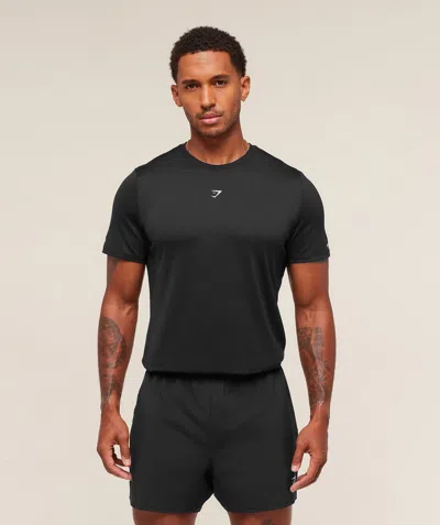 Gymshark Running T-shirt In Black