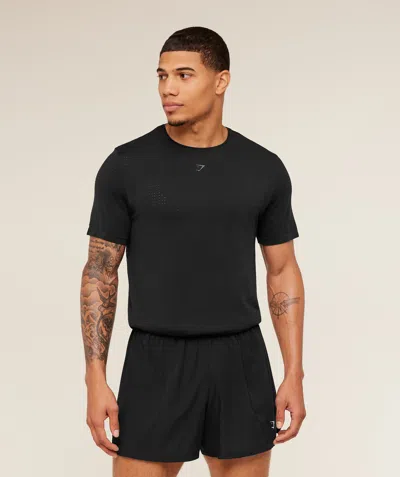 Gymshark Seamless Running T-shirt In Black