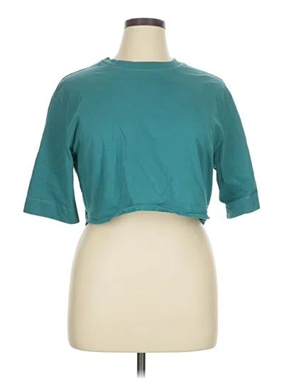 Pre-owned Gymshark Short Sleeve T-shirt In Blue