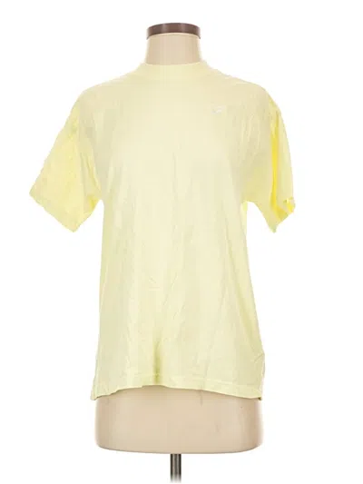Pre-owned Gymshark Short Sleeve T-shirt In Yellow