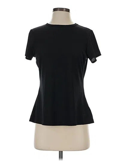 Pre-owned Gymshark Short Sleeve Turtleneck In Black