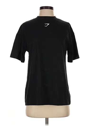 Gymshark Short Sleeve Turtleneck In Black