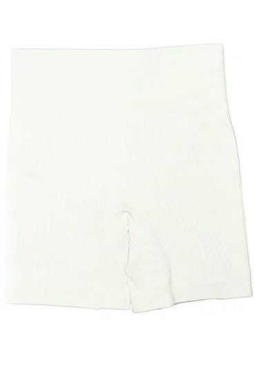 Pre-owned Gymshark Shorts In Ivory