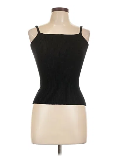 Pre-owned Gymshark Sleeveless Top Black Strapless Neckline Tops