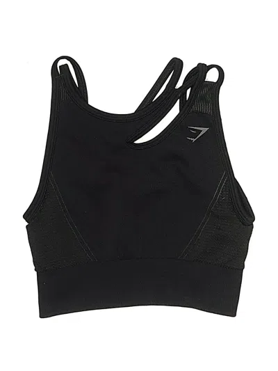 Pre-owned Gymshark Sports Bra In Black