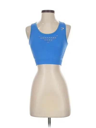 Pre-owned Gymshark Sports Bra In Blue