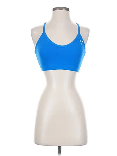 Pre-owned Gymshark Sports Bra In Blue