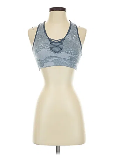 Pre-owned Gymshark Sports Bra In Blue
