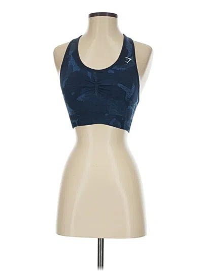 Pre-owned Gymshark Sports Bra In Blue