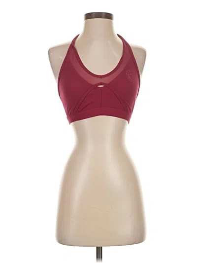 Pre-owned Gymshark Sports Bra In Burgundy