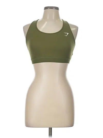 Pre-owned Gymshark Sports Bra In Green