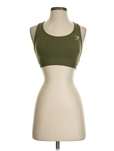 Pre-owned Gymshark Sports Bra In Green