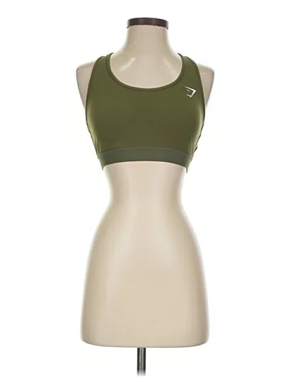 Pre-owned Gymshark Sports Bra In Green