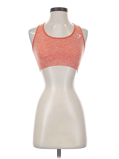 Pre-owned Gymshark Sports Bra In Orange
