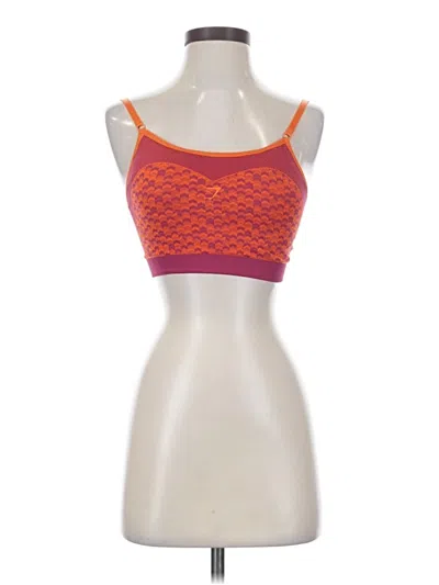 Pre-owned Gymshark Sports Bra In Orange