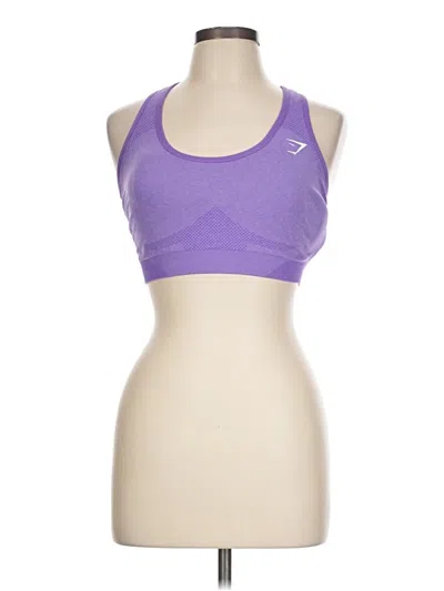 Pre-owned Gymshark Sports Bra In Purple