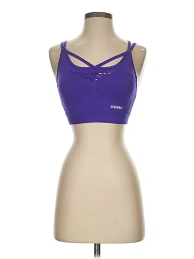 Pre-owned Gymshark Sports Bra In Purple