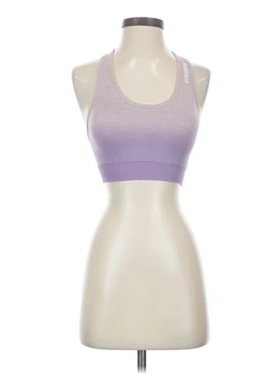 Pre-owned Gymshark Sports Bra In Purple